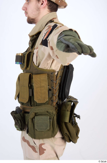 Weston Good AFG in Vest - A Pose army vest…